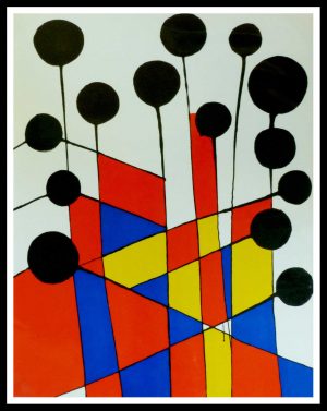 Lithographie Calder 1971