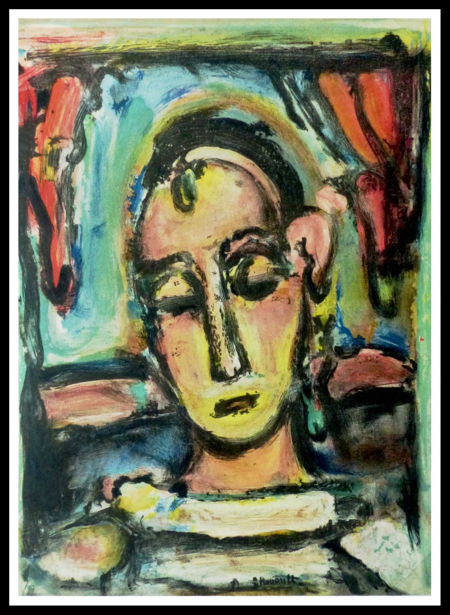 Henri MATISSE - LA GERBE - Matisse Lithograph, 1958 - GALERIE 41