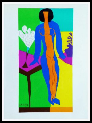 (alt="lithography Henri MATISSE Zulma 1958 signed in the plate")