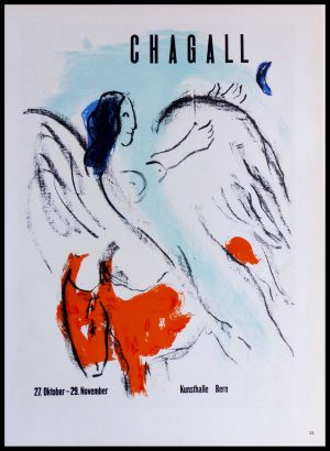 (alt="lithography Marc CHAGALL Kunsthalle Bern 1959")