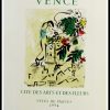 (alt="lithography Marc Chagall Vence cité des arts et des fleurs fêtes de pâques 1959")
