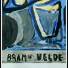 (alt="Bram VAN VELDE, Exposition Musée National d'Art Moderne, original gallery poster 1971 printed by Mourlot")