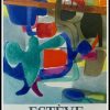 (alt="Maurice ESTVE - Peintures récentes Galerie Villand Galanis, original vintage gallery poster MOURLOT 1961 Limited Edition")