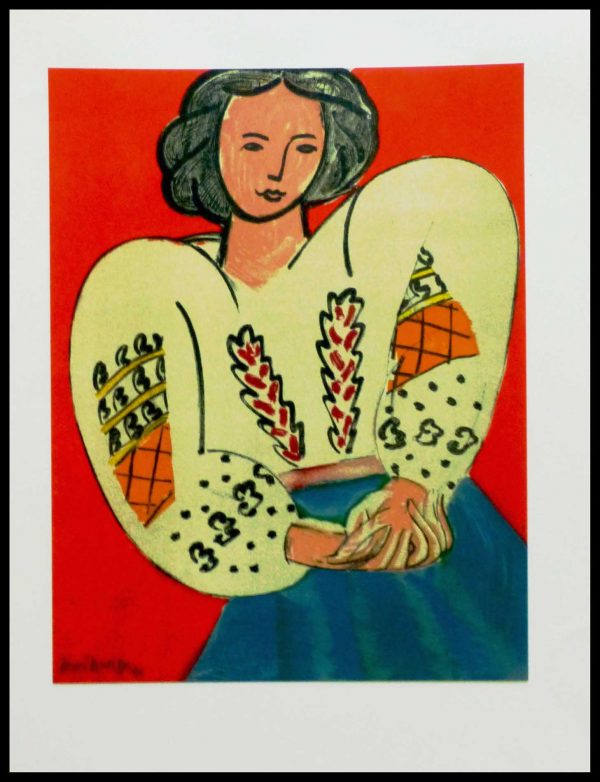 Henri MATISSE - Portraits, lithographie 1954 - GALERIE 41