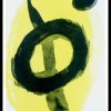 (alt="Joan MIRO - YELLOW - original abstract lithograph, 1961, printed by ARTE")