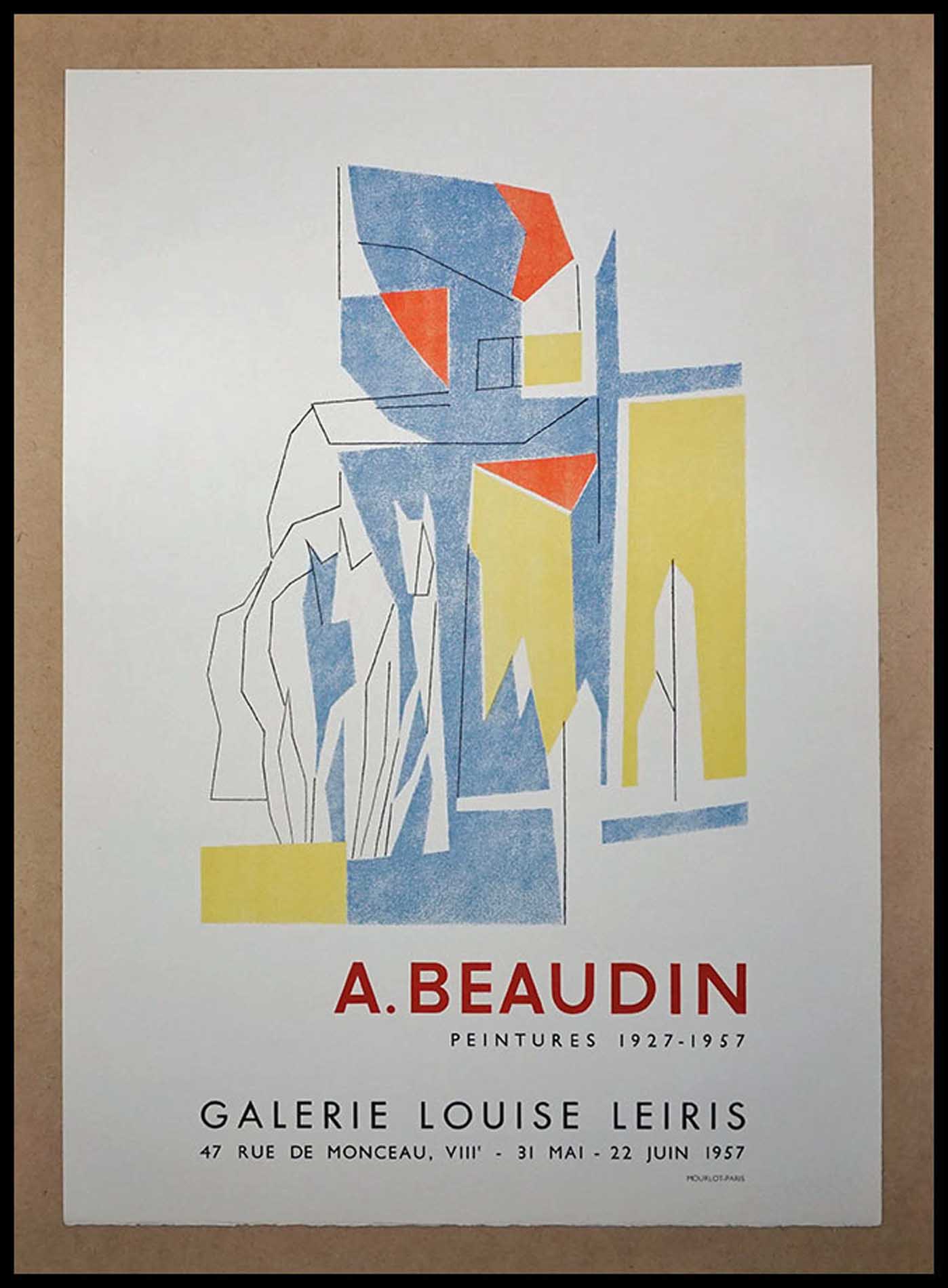 Andre Beaudin, Galerie Louise Leiris