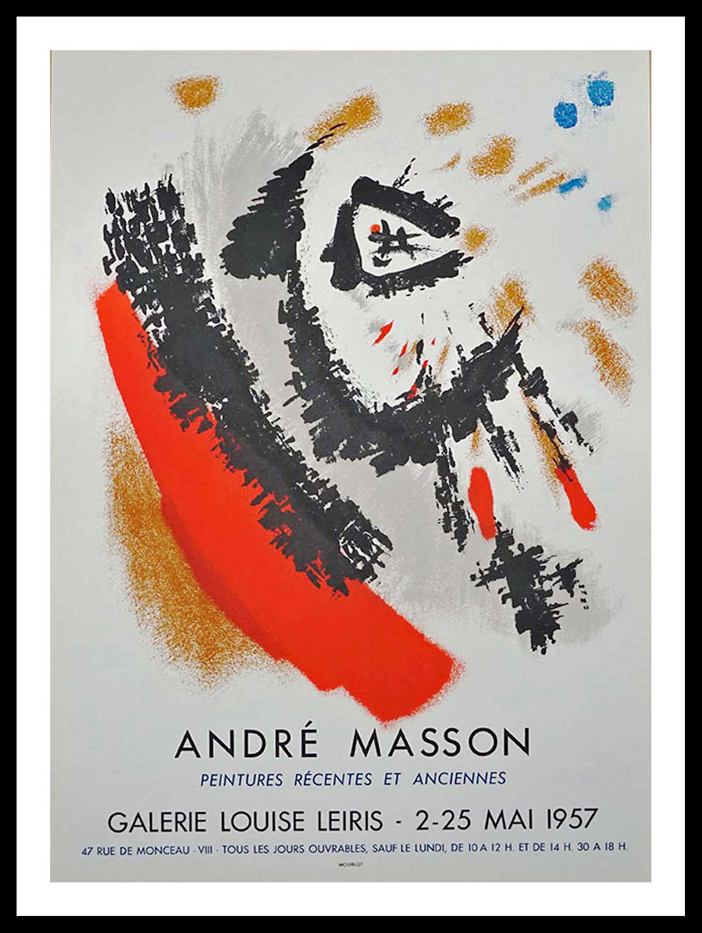 Andre Masson, Galerie Louise Leiris - Copie