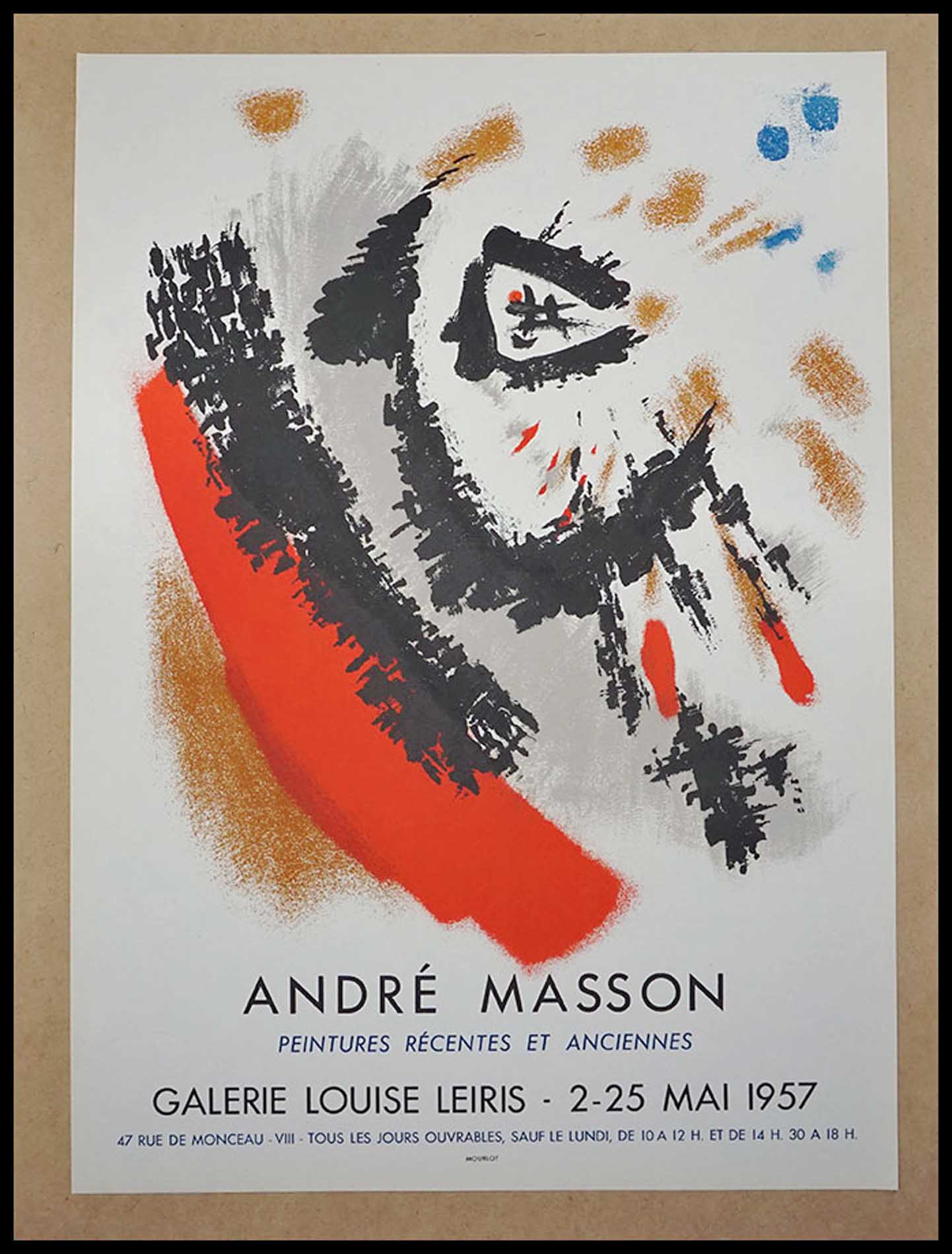 Andre Masson, Galerie Louise Leiris