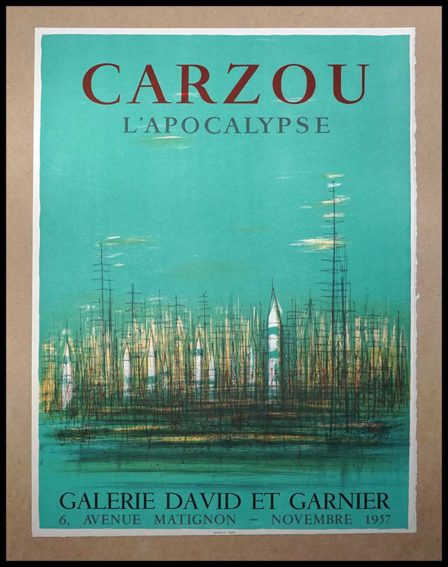 Carzou, Apocalypse, Galerie David et Garnier