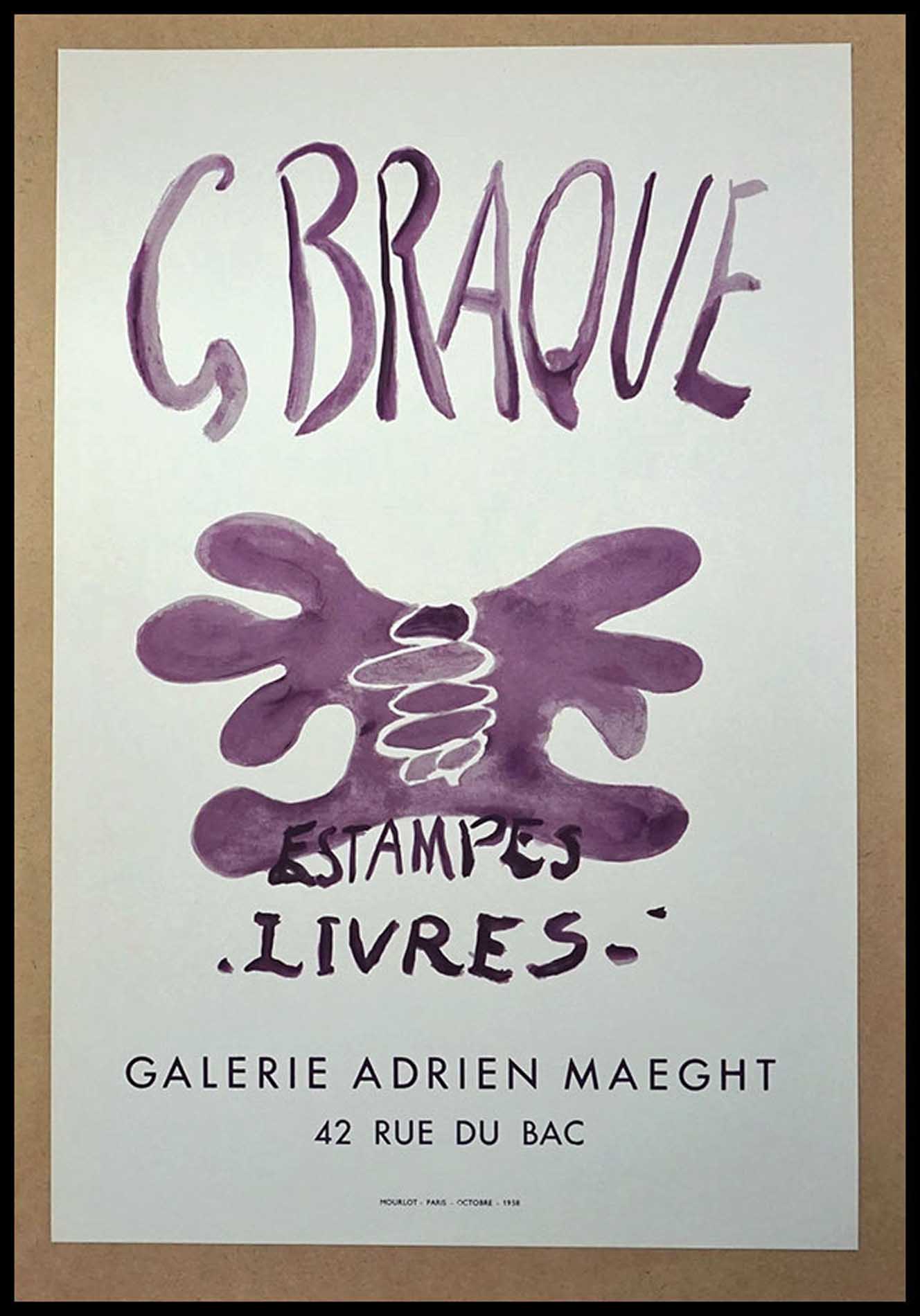 Georges Braque, Galerie Adrien Maeght