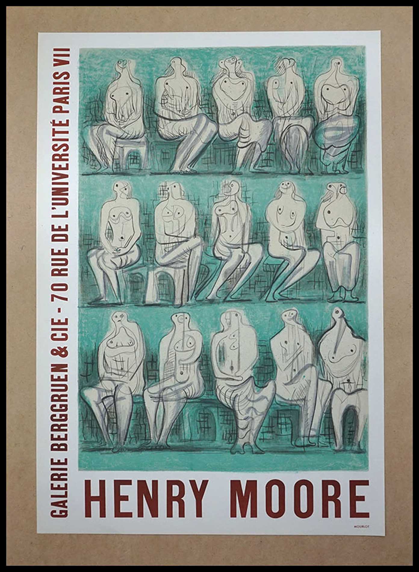 Henry Moore, Galerie Berggruen