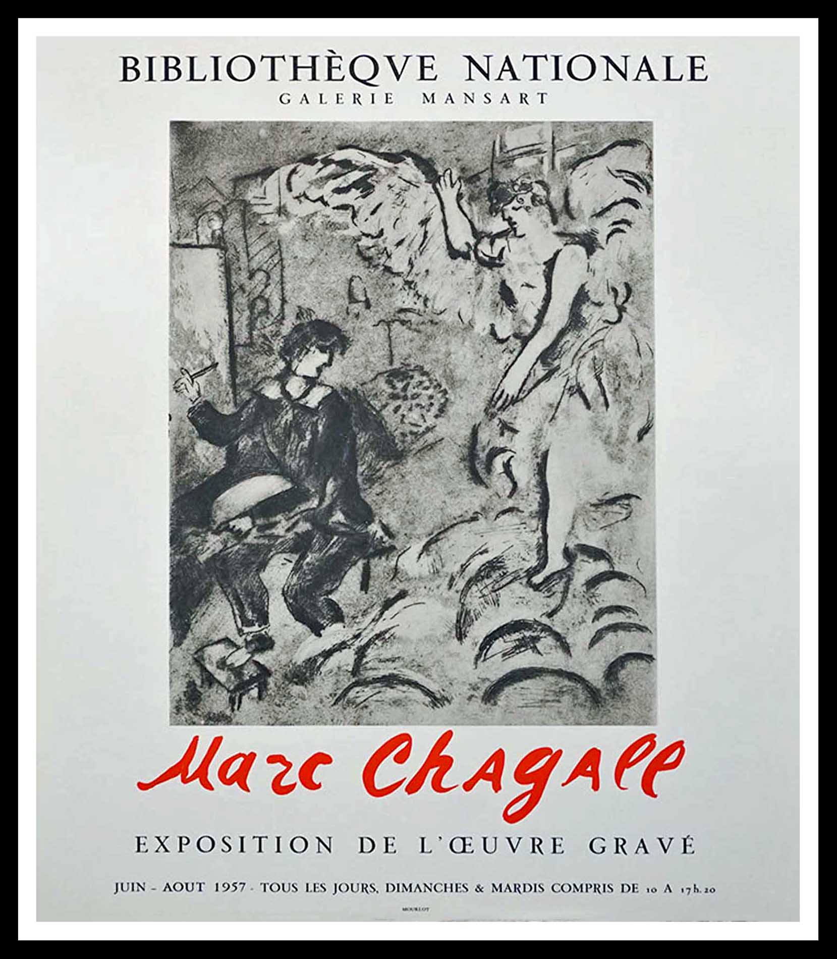 Marc Chagall, Bibliotheque Nationale