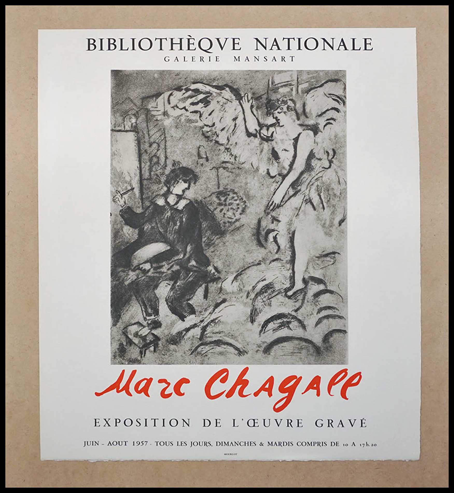Marc Chagall, Bibliotheque Nationale