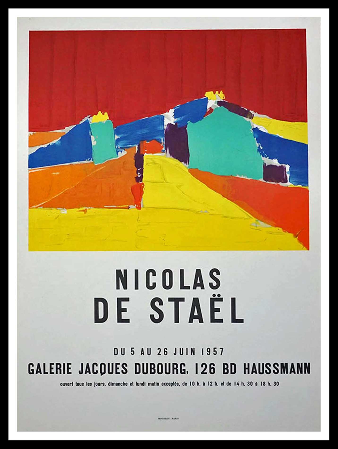 Nicolas de Stael, Galerie Jacques Dubourg