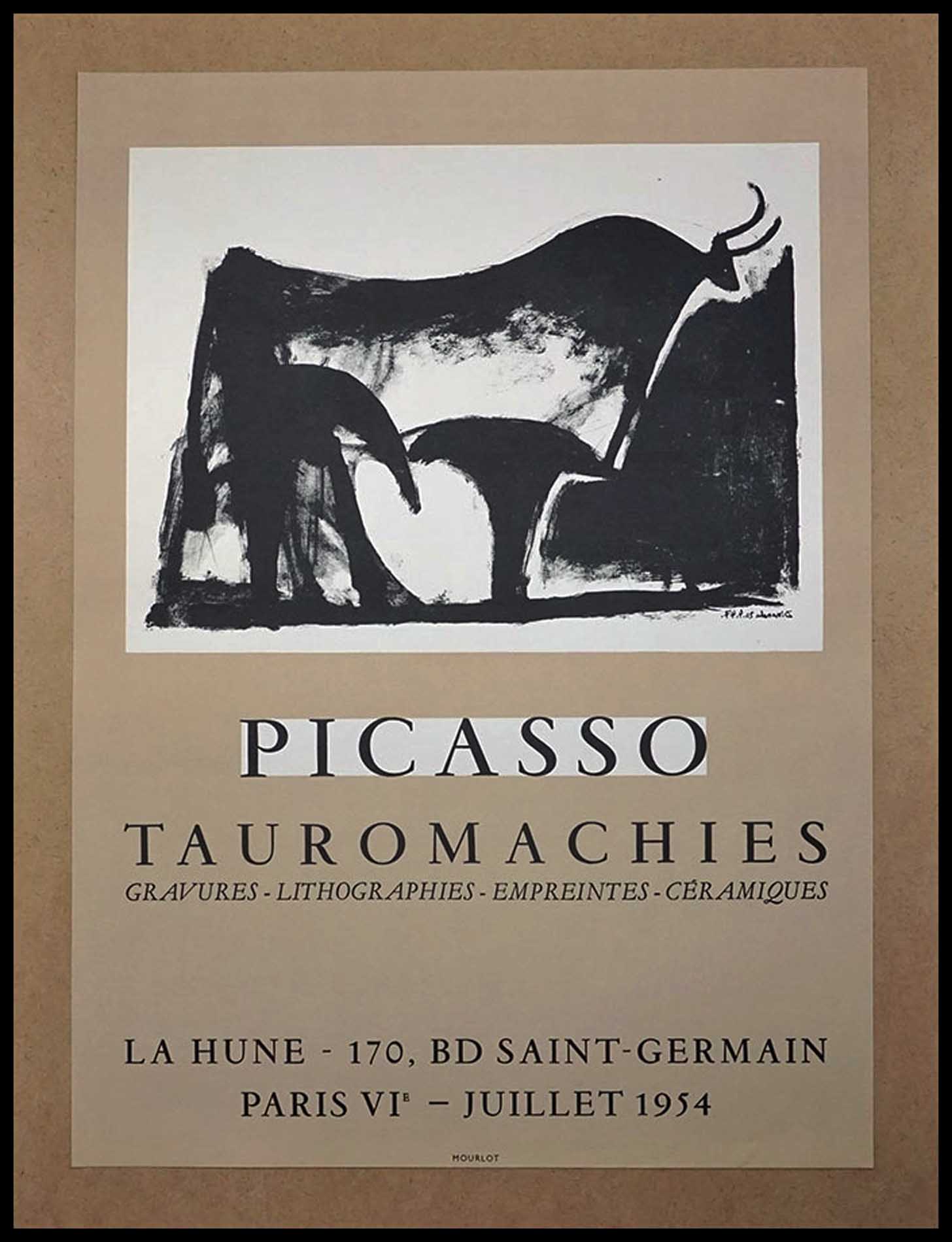 Pablo Picasso, Tauromachies, La Hune