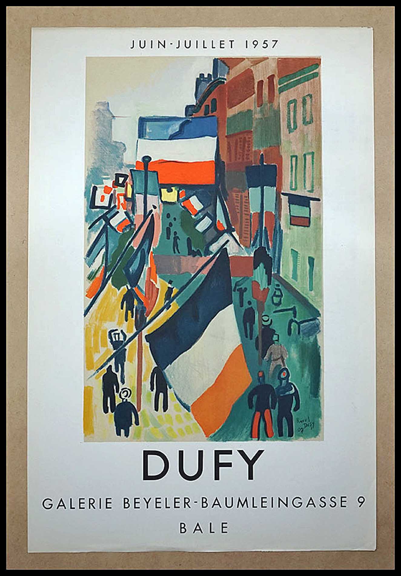 Raoul Dufy, Galerie Beyeler, Bale