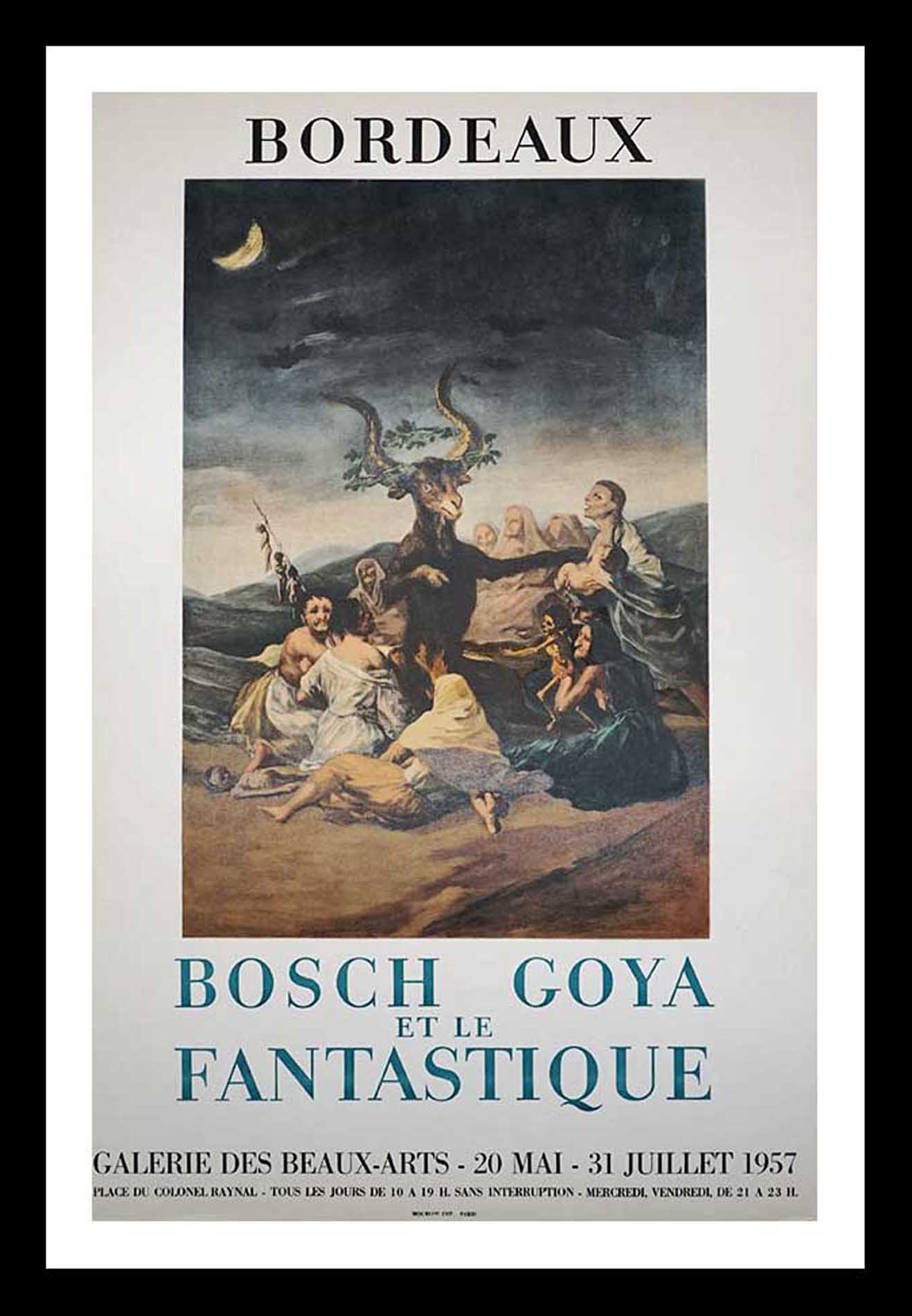 Bosch, Goya et le fantastique, Galerie des Beaux Arts, Bordeaux